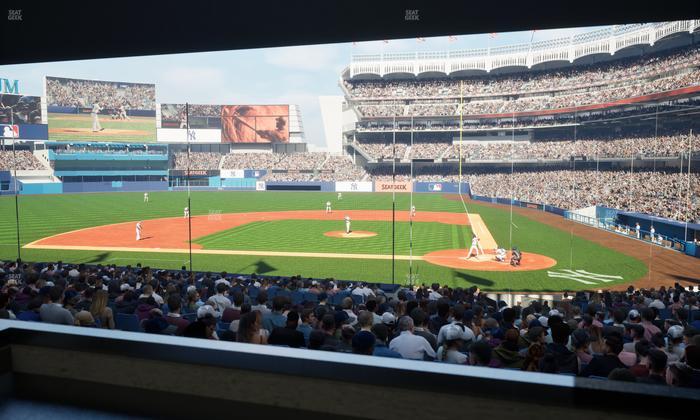 Yankee Stadium - Section Suite 122 B Seat View