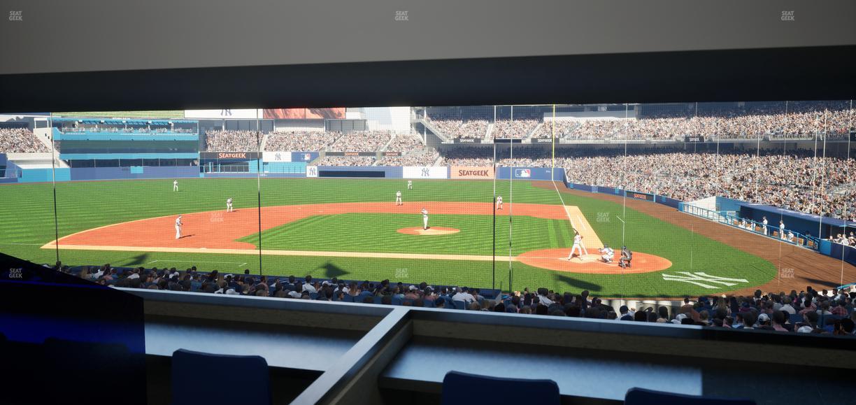 Yankee Stadium - Section Suite 122 B Seat View