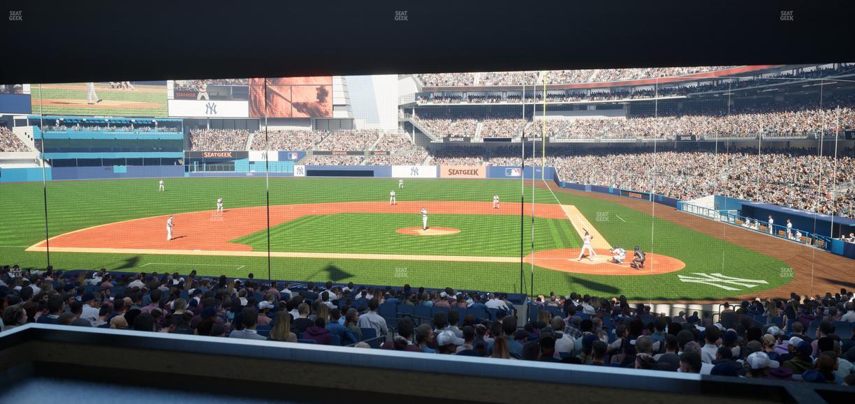 Yankee Stadium - Section Suite 122 C Seat View