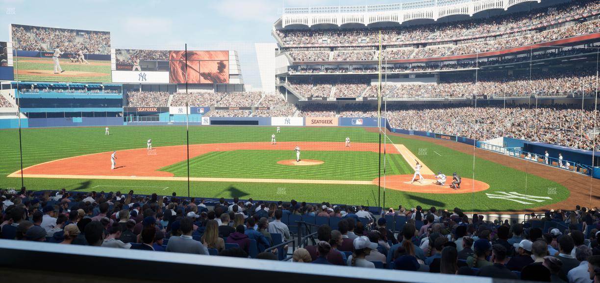 Yankee Stadium - Section Suite 122 C Seat View