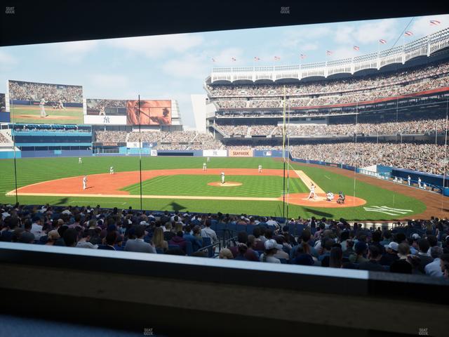 Yankee Stadium - Section Suite 122 C Seat View