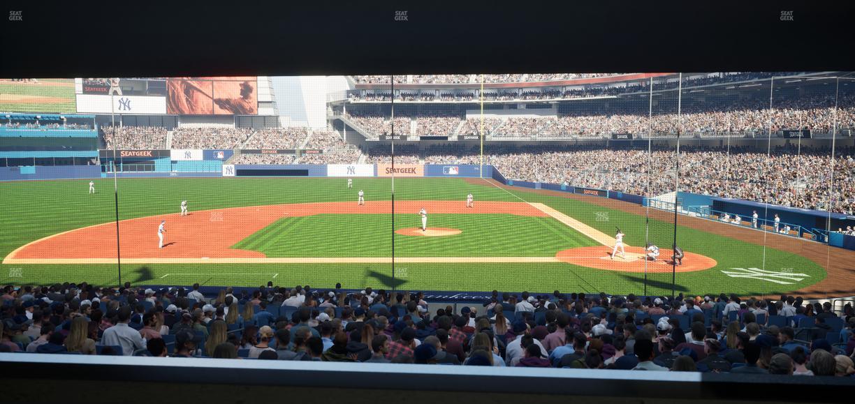 Yankee Stadium - Section Suite 123 B Seat View