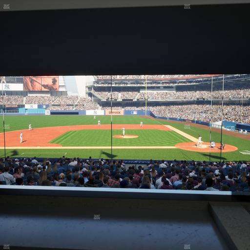 Yankee Stadium - Section Suite 123 B Seat View