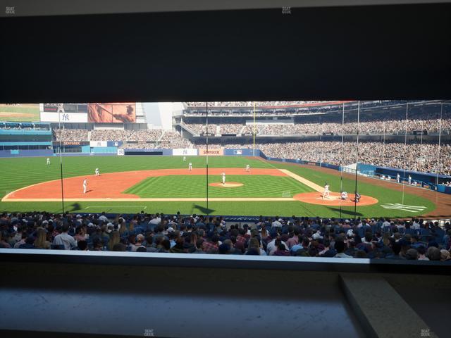 Yankee Stadium - Section Suite 123 B Seat View