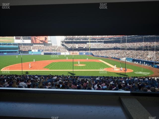 Yankee Stadium - Section Suite 123 B Seat View