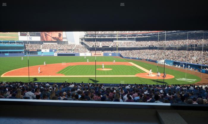 Yankee Stadium - Section Suite 123 B Seat View