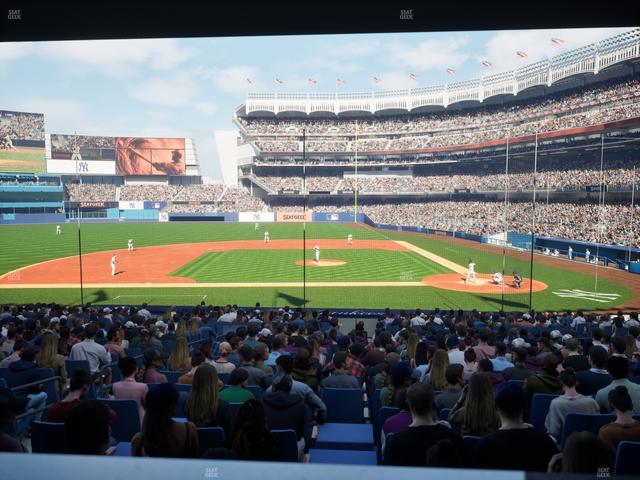 Yankee Stadium - Section Suite 123 B Seat View