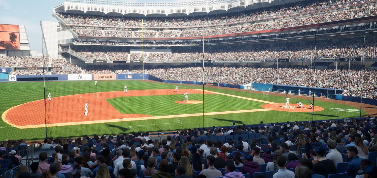 Yankee Stadium - Section Suite 125 B Seat View