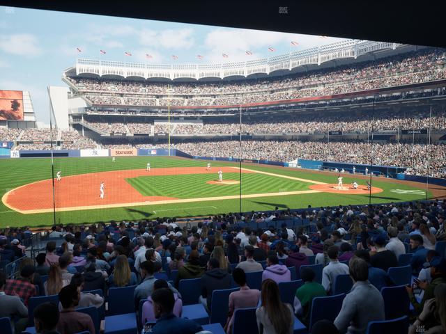 Yankee Stadium - Section Suite 125 B Seat View