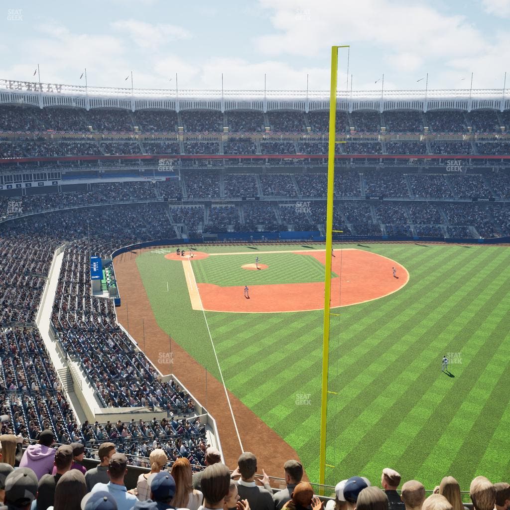Yankee Stadium - Section Terrace Level 307 Seat View
