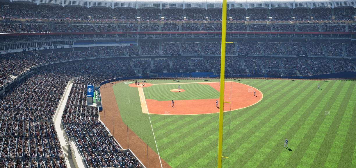 Yankee Stadium - Section Terrace Level 307 Seat View