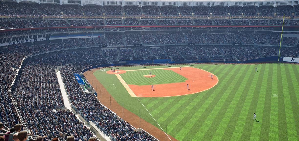 Yankee Stadium - Section Terrace Level 308 Seat View