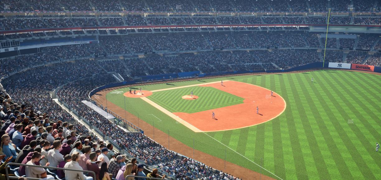 Yankee Stadium - Section Terrace Level 310 Seat View