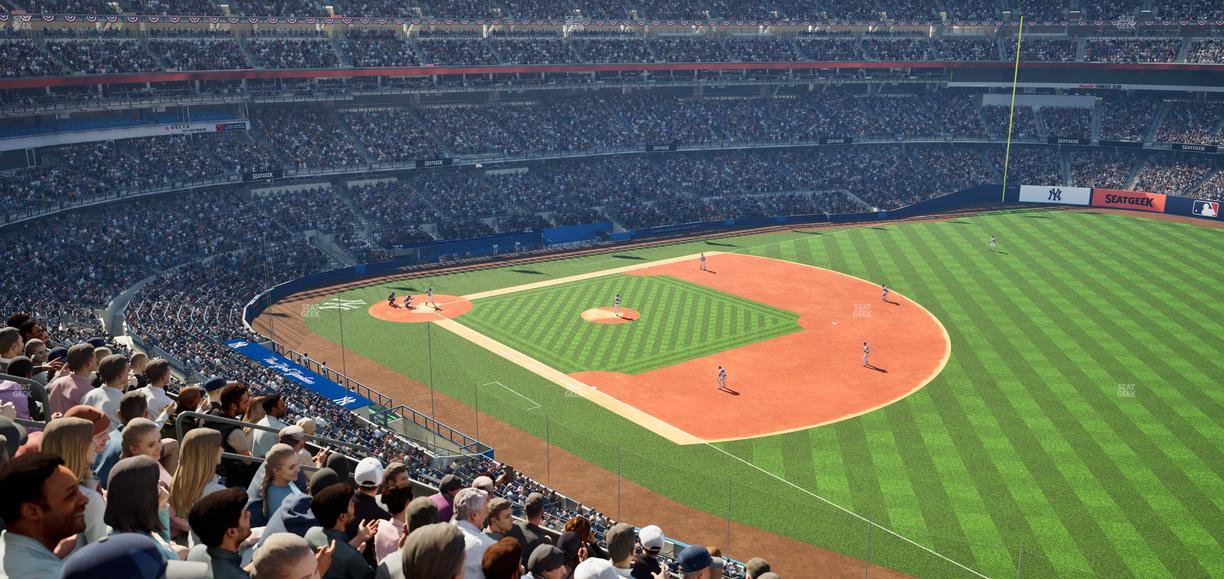 Yankee Stadium - Section Terrace Level 311 Seat View