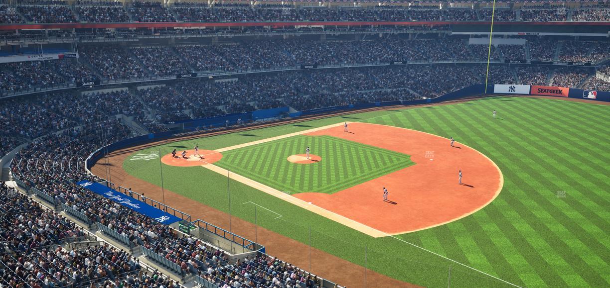 Yankee Stadium - Section Terrace Level 312 Seat View