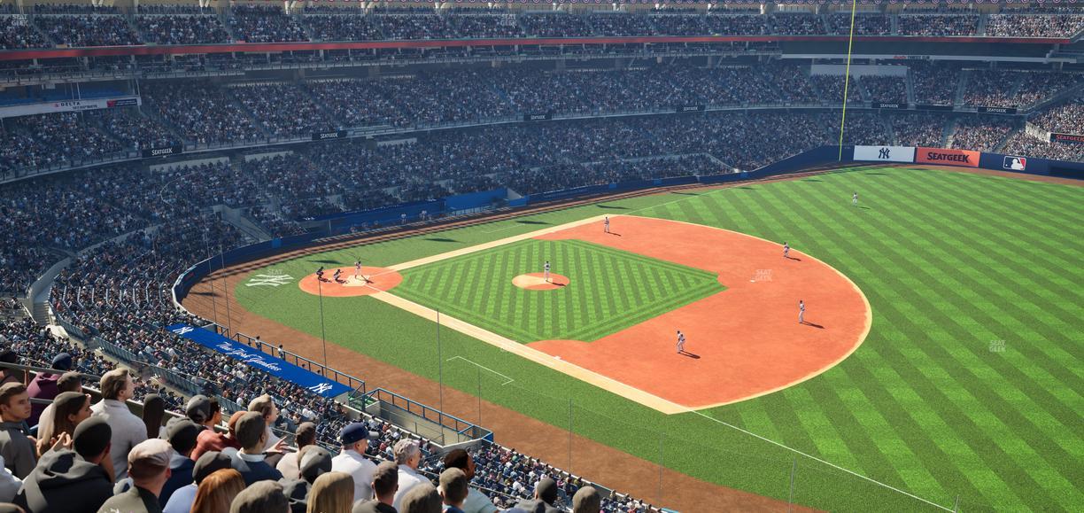 Yankee Stadium - Section Terrace Level 312 Seat View