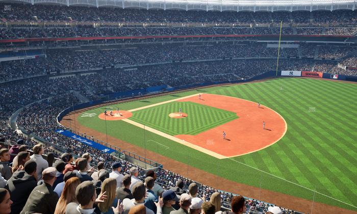Yankee Stadium - Section Terrace Level 312 Seat View
