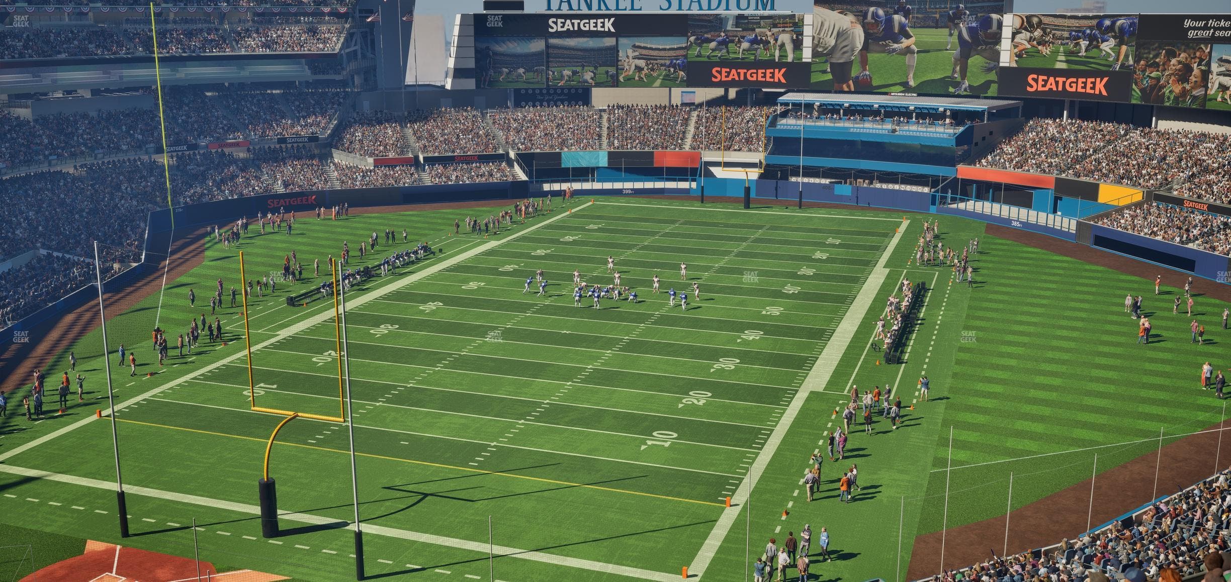 Yankee Stadium - Section Terrace Level 317 Seat View