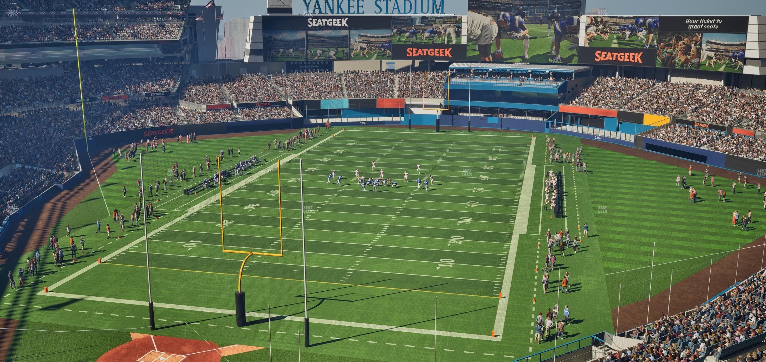 Yankee Stadium - Section Terrace Level 318 Seat View