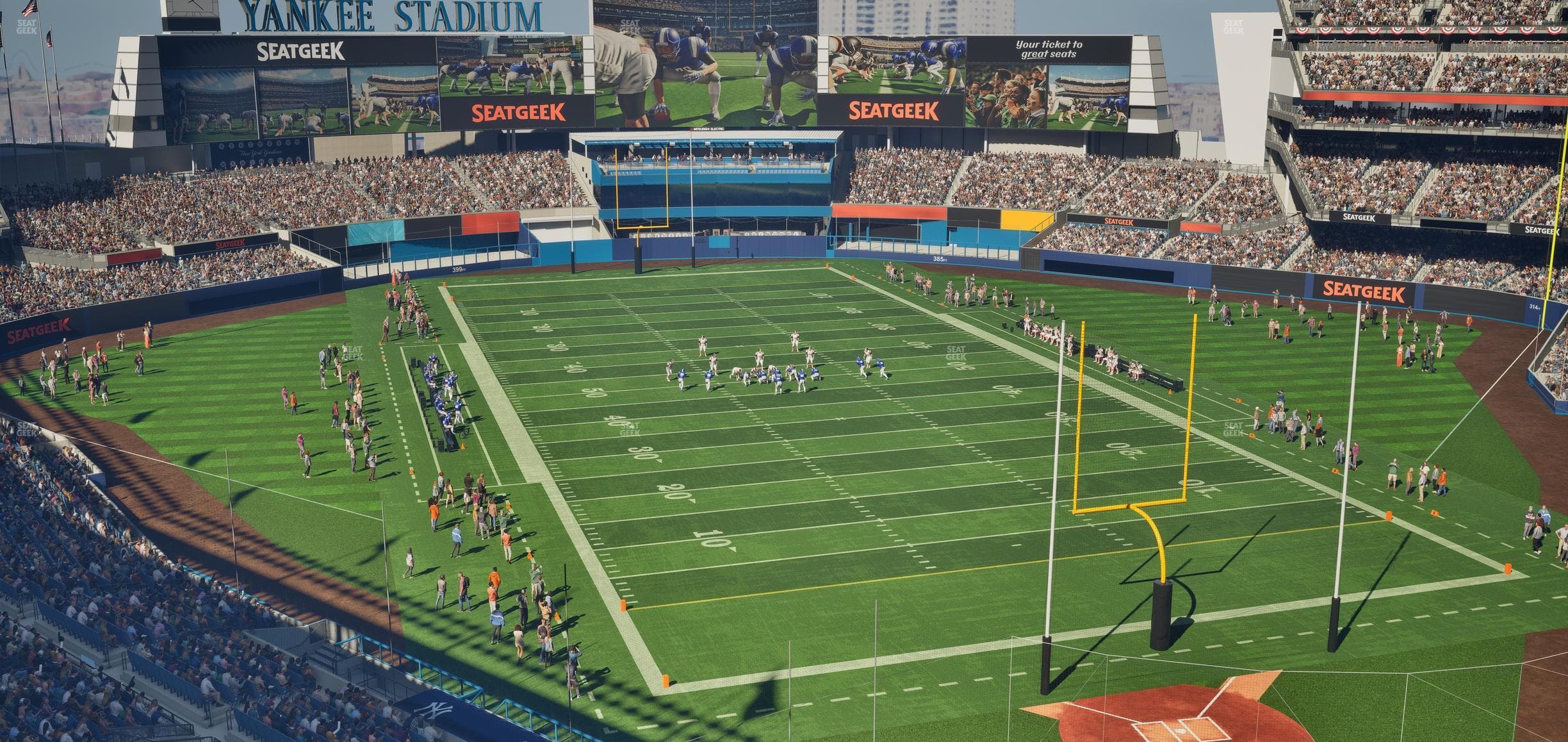 Yankee Stadium - Section Terrace Level 321 Seat View