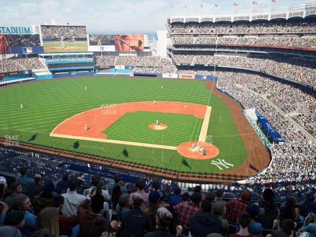Yankee Stadium - Section Terrace Level 322 Seat View