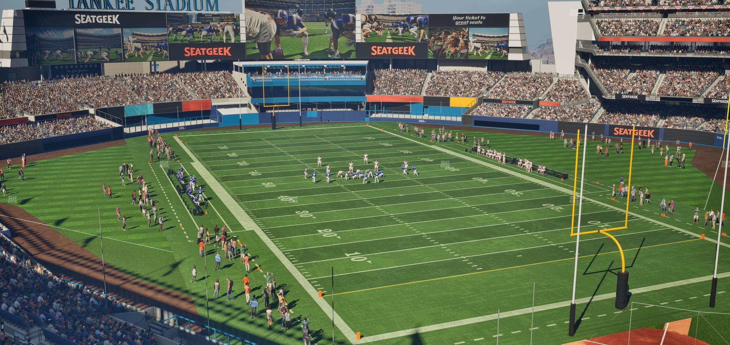 Yankee Stadium - Section Terrace Level 322 Seat View