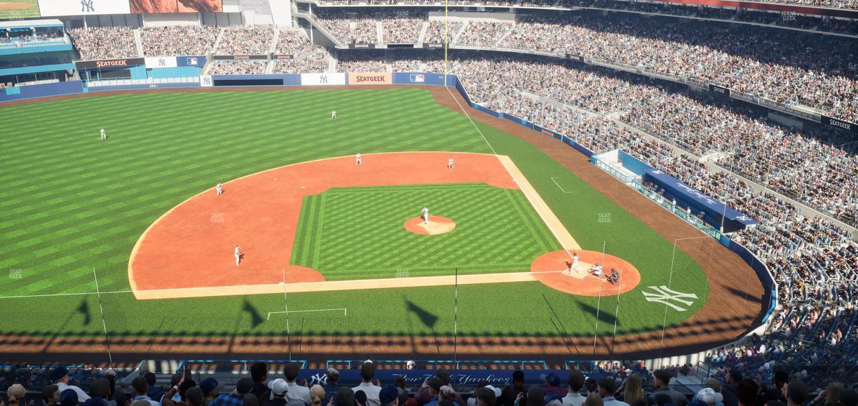 Yankee Stadium - Section Terrace Level 324 Seat View