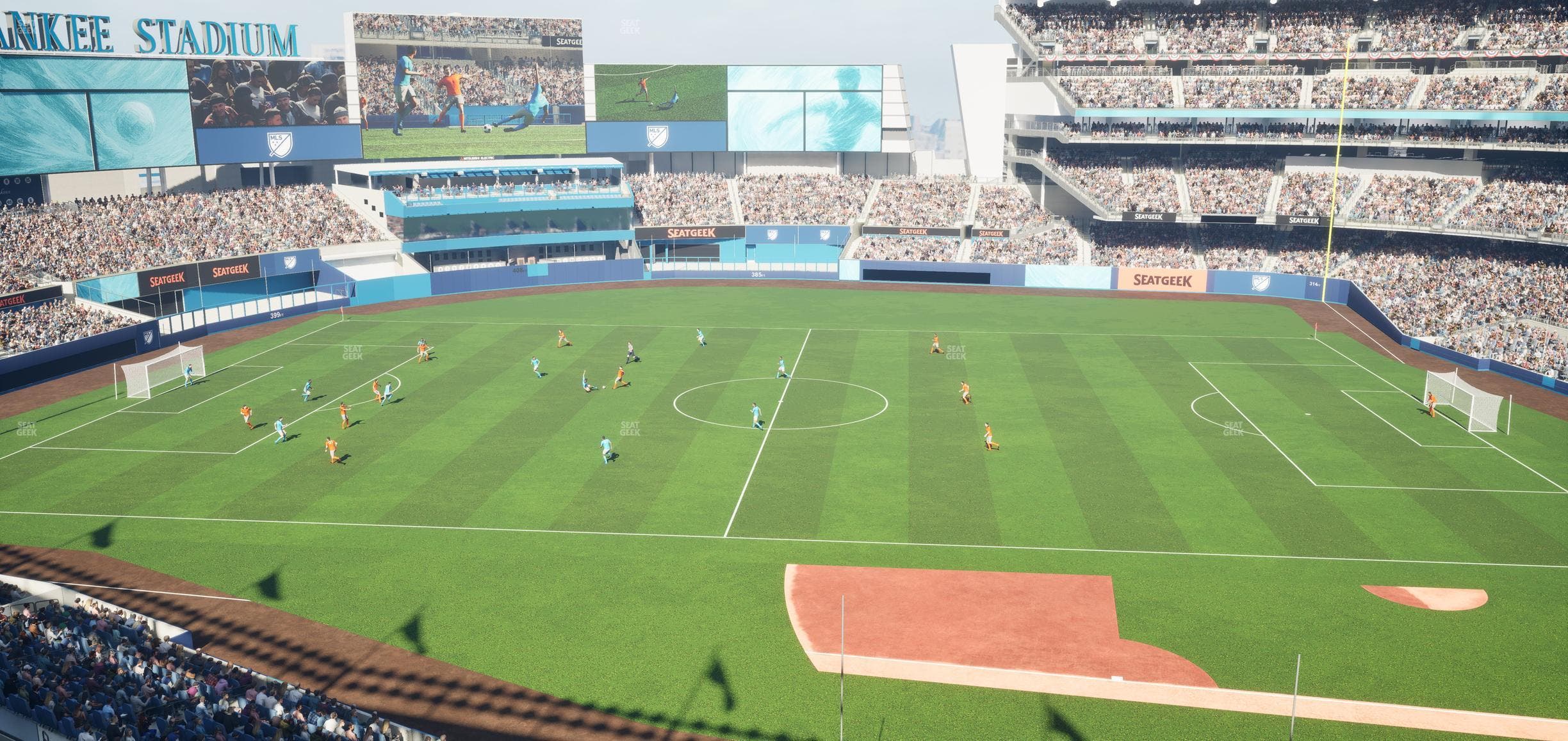 Yankee Stadium - Section Terrace Level 325 Seat View