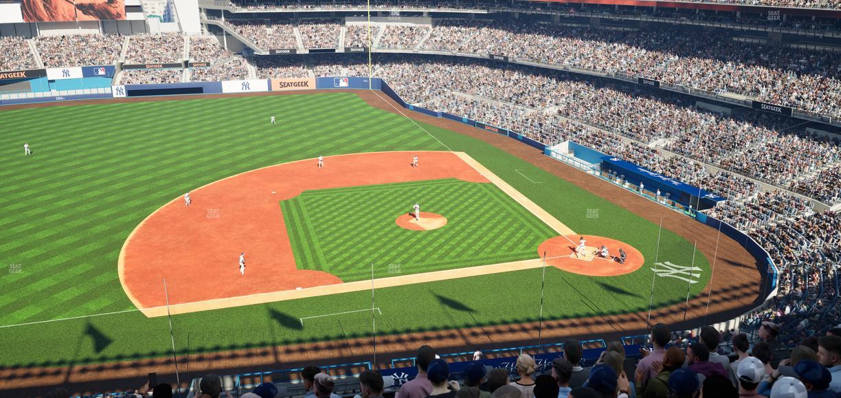 Yankee Stadium - Section Terrace Level 325 Seat View