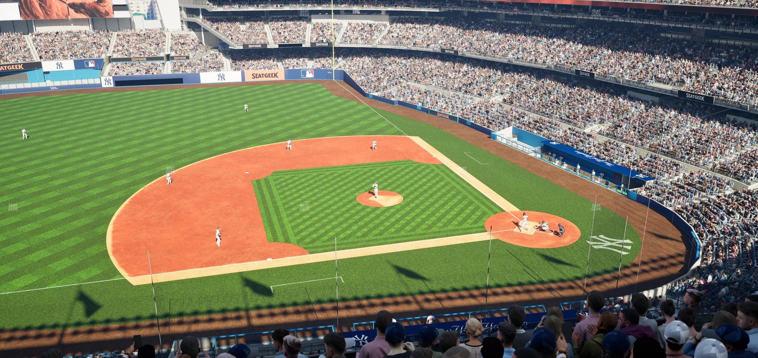 Yankee Stadium - Section Terrace Level 325 Seat View