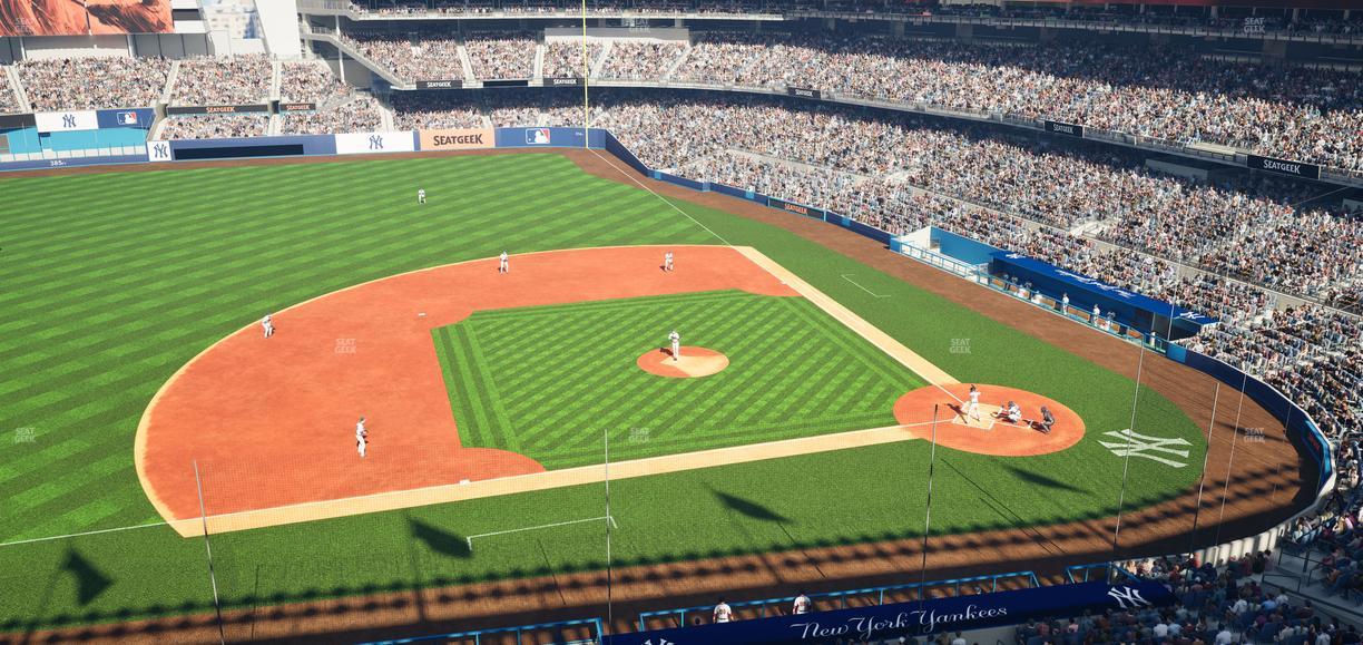 Yankee Stadium - Section Terrace Level 325 Seat View