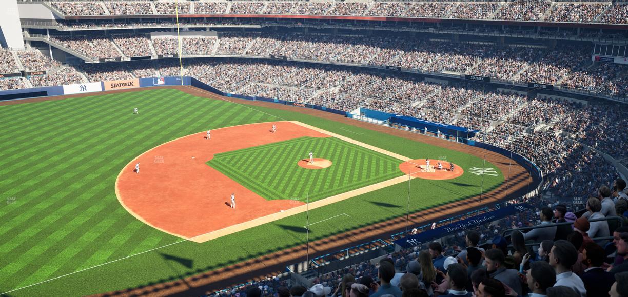 Yankee Stadium - Section Terrace Level 327 Seat View