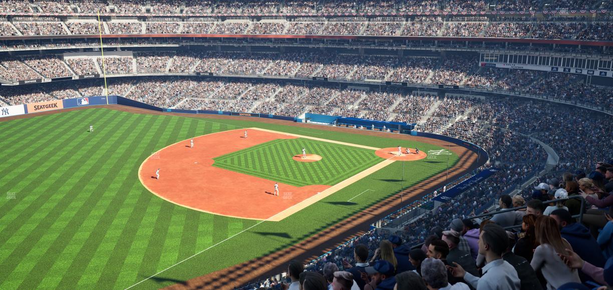 Yankee Stadium - Section Terrace Level 329 Seat View