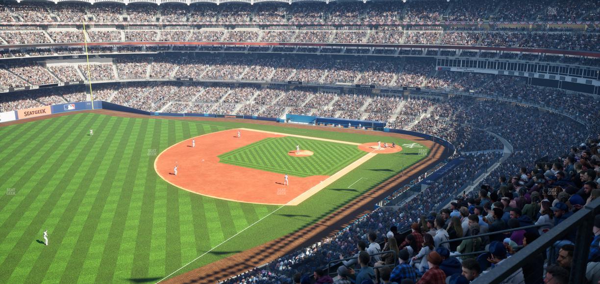 Yankee Stadium - Section Terrace Level 330 Seat View