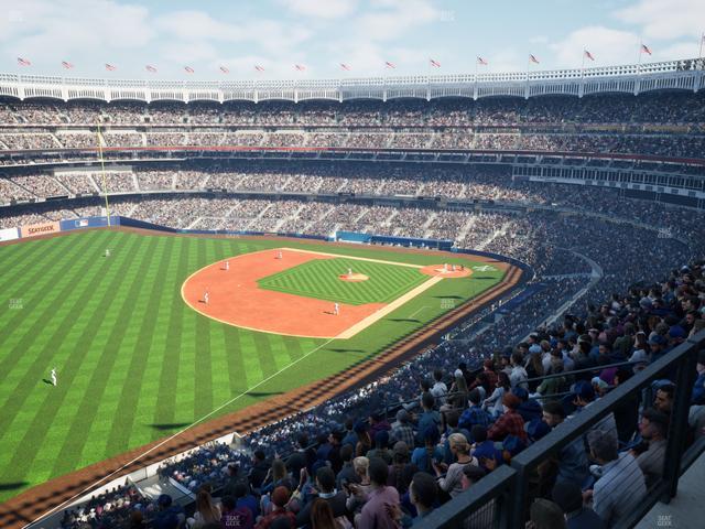 Yankee Stadium - Section Terrace Level 330 Seat View