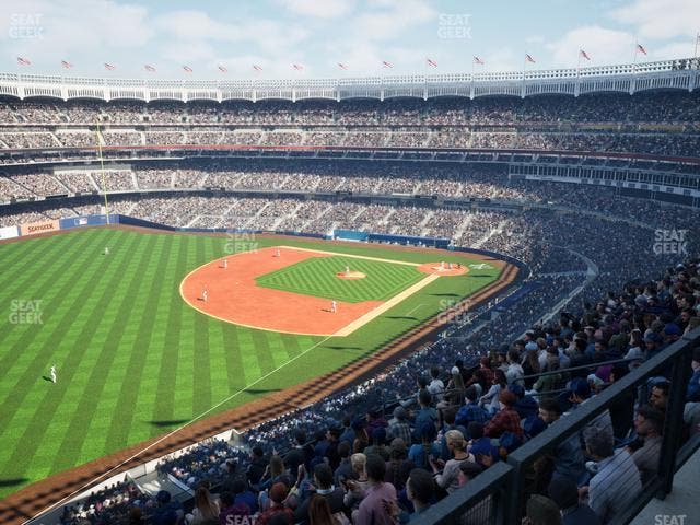 Yankee Stadium - Section Terrace Level 330 Seat View