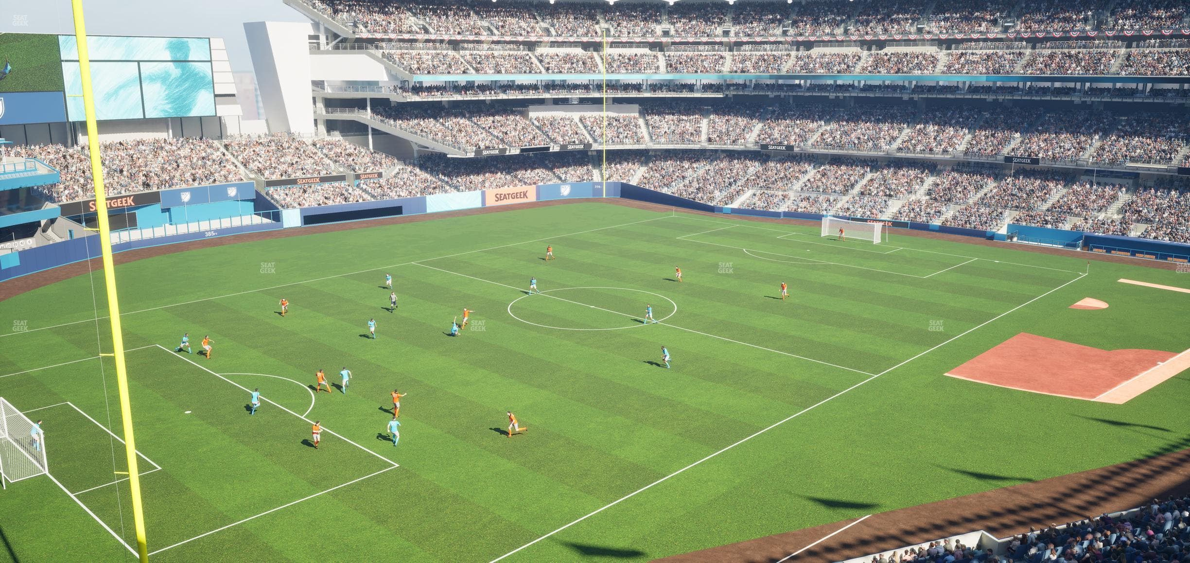 Yankee Stadium - Section Terrace Level 331 Seat View