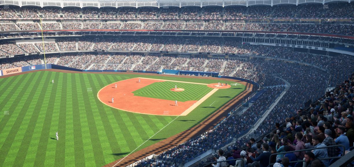 Yankee Stadium - Section Terrace Level 331 Seat View
