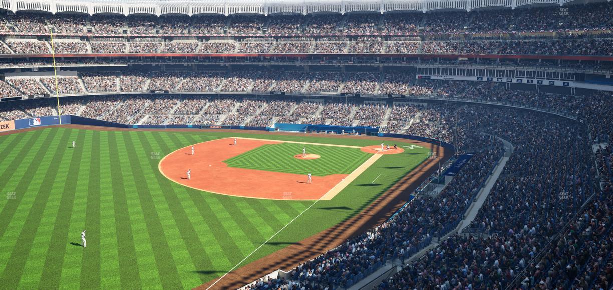 Yankee Stadium - Section Terrace Level 331 Seat View