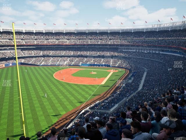 Yankee Stadium - Section Terrace Level 332 A Seat View