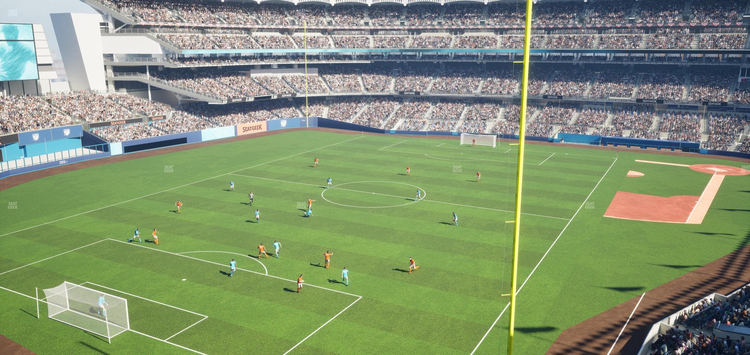 Yankee Stadium - Section Terrace Level 332 B Seat View
