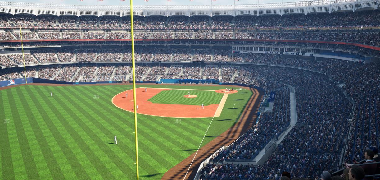 Yankee Stadium - Section Terrace Level 332 B Seat View