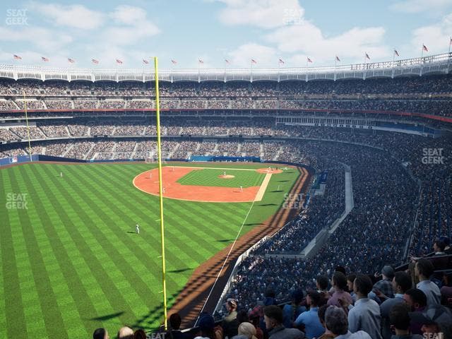 Yankee Stadium - Section Terrace Level 332 B Seat View