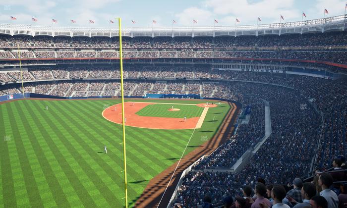 Yankee Stadium - Section Terrace Level 332 B Seat View