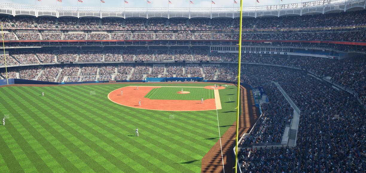 Yankee Stadium - Section Terrace Level 333 Seat View