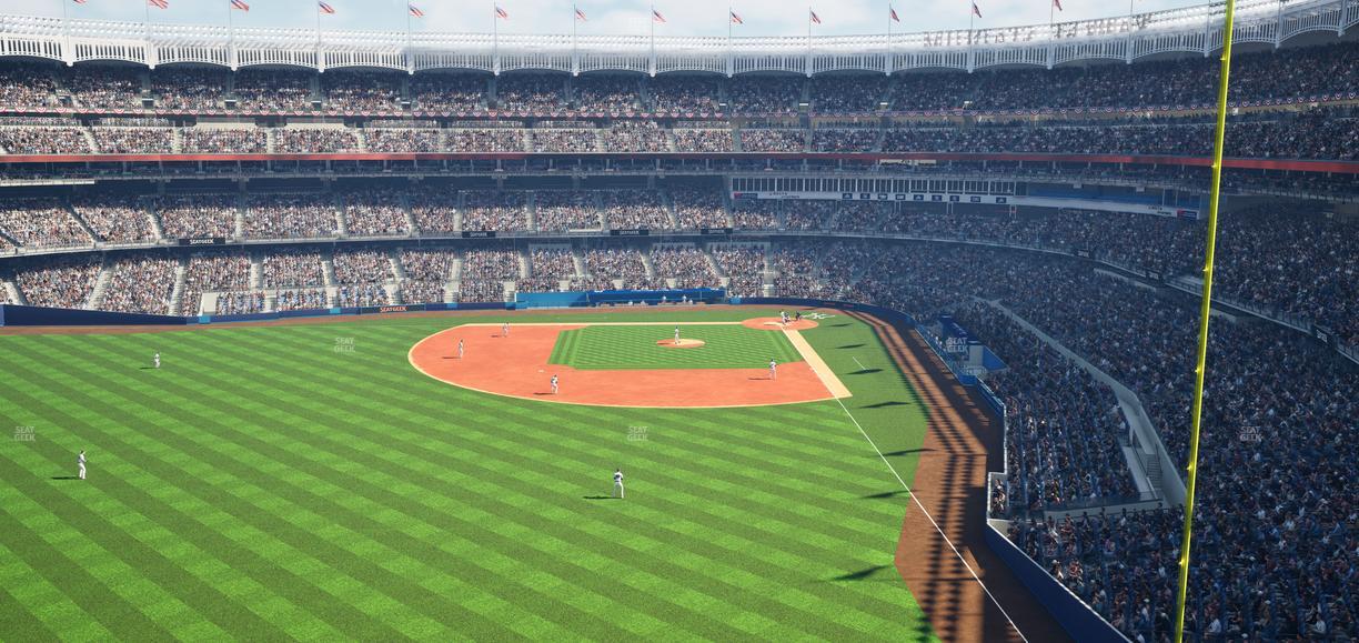 Yankee Stadium - Section Terrace Level 334 Seat View
