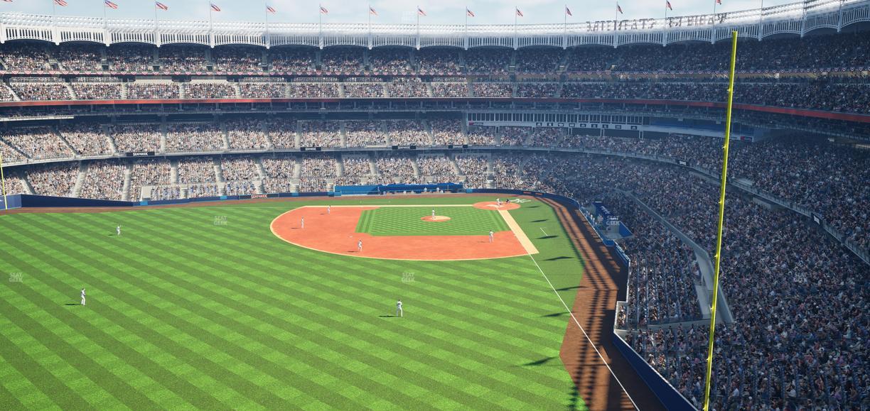 Yankee Stadium - Section Terrace Level 334 Seat View