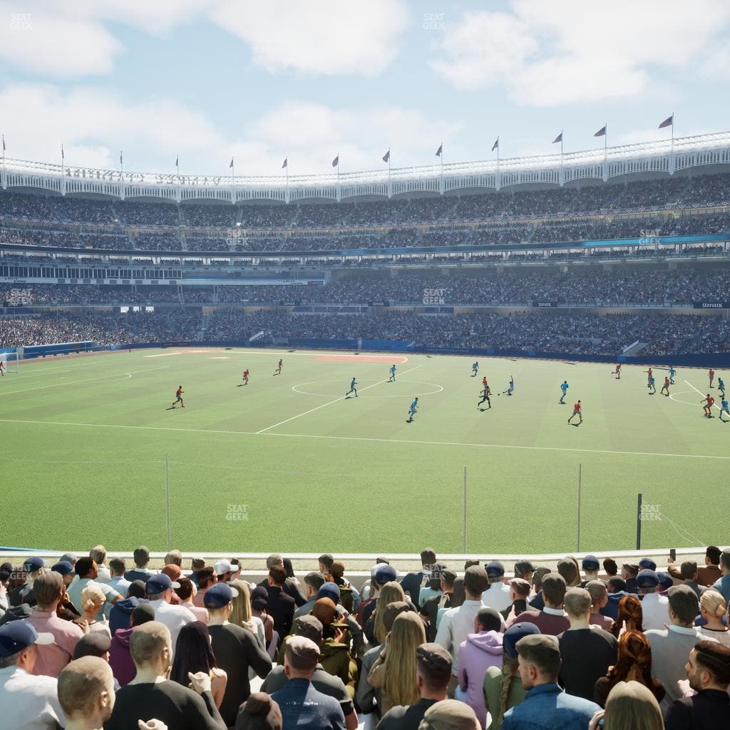 Yankee Stadium - Section Toyota Terrace Seat View