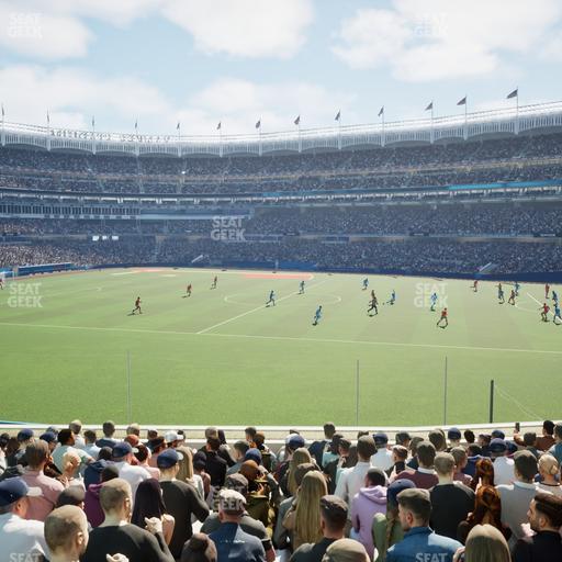 Yankee Stadium - Section Toyota Terrace Seat View