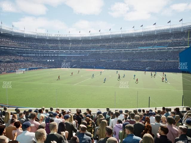 Yankee Stadium - Section Toyota Terrace Seat View
